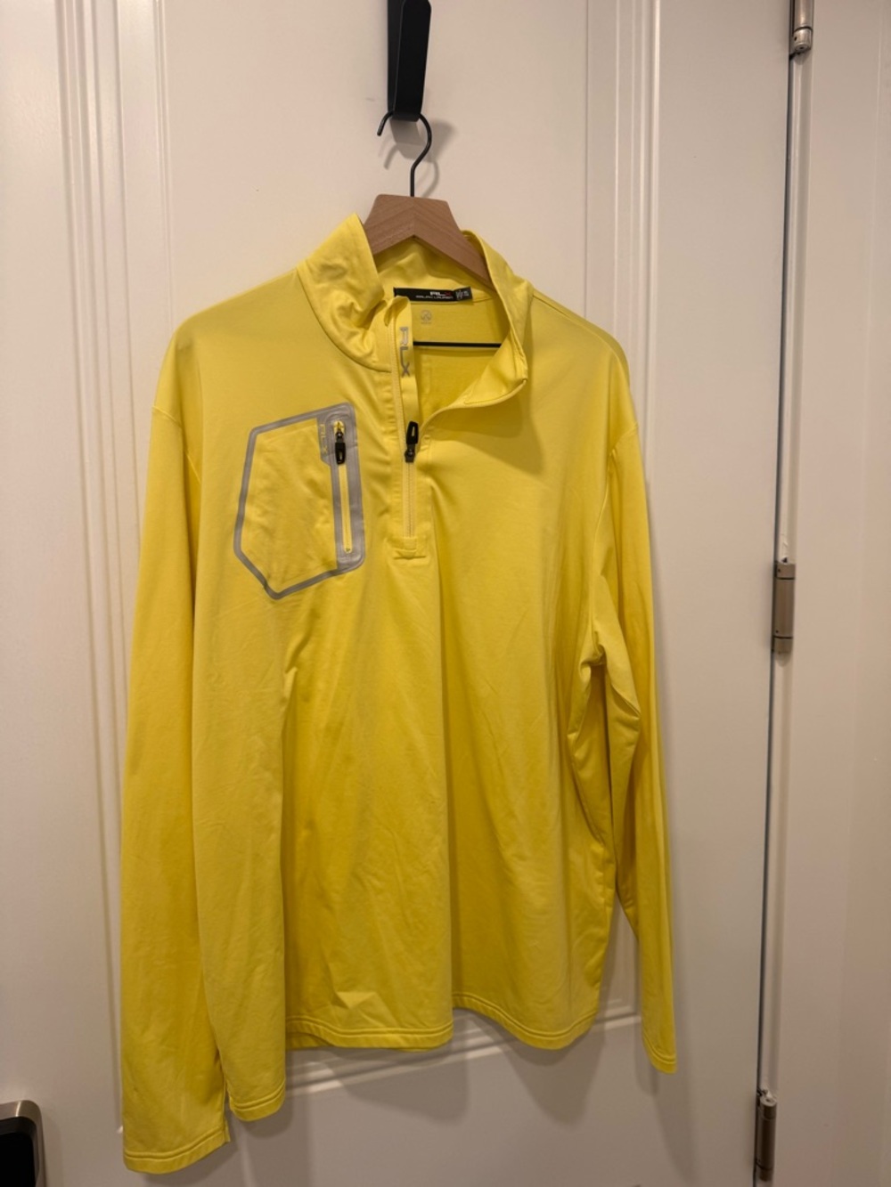Ralph Lauren RLX Yellow Quarter-Zip Pullover